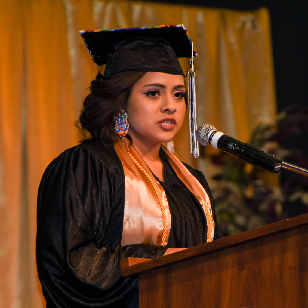 LLTC student at graduation